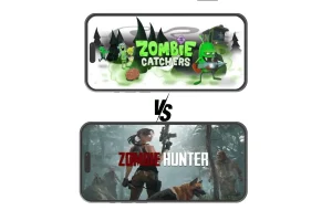 ZOMBIE CATCHERS VS ZOMBIE HUNTER