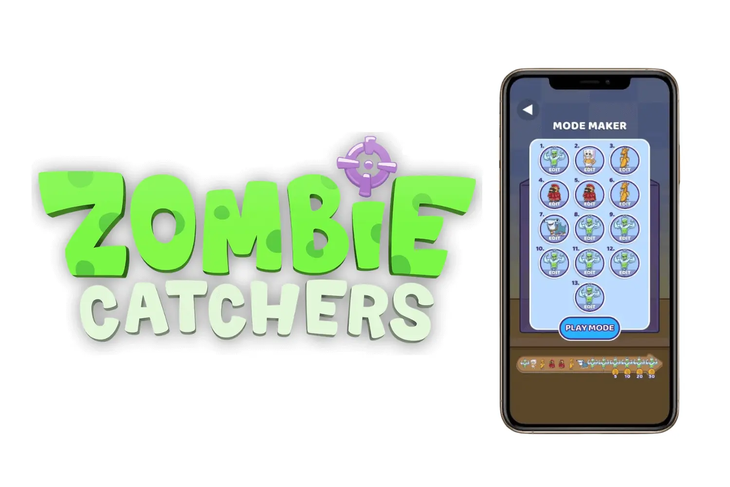 zombie catchers chatracters in merge fellas